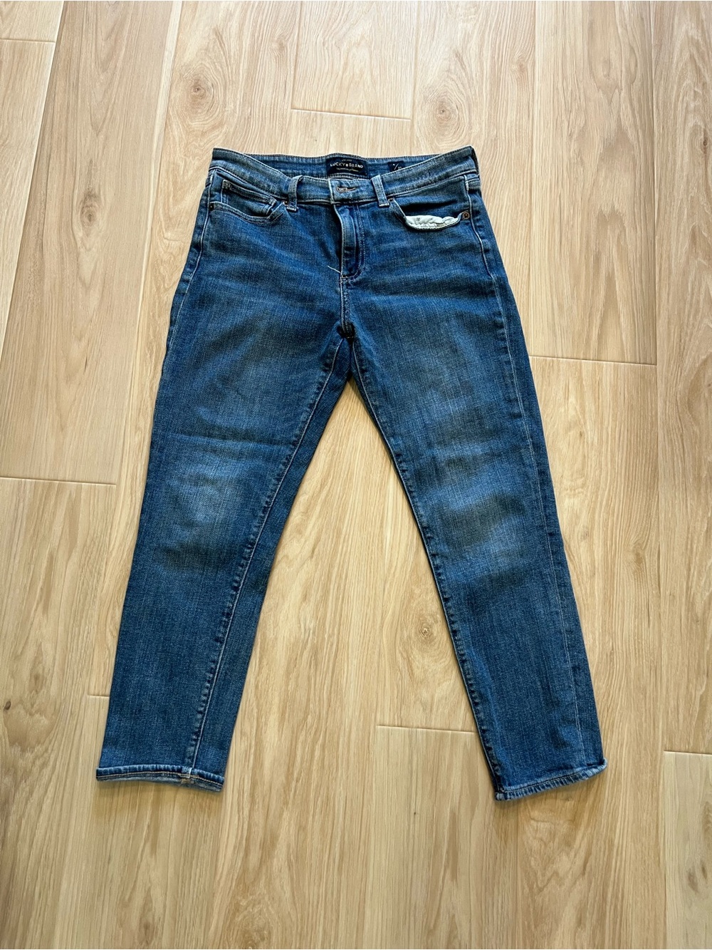 Lucky Jeans - Cropped Classic Women's Blue Denim Jeans